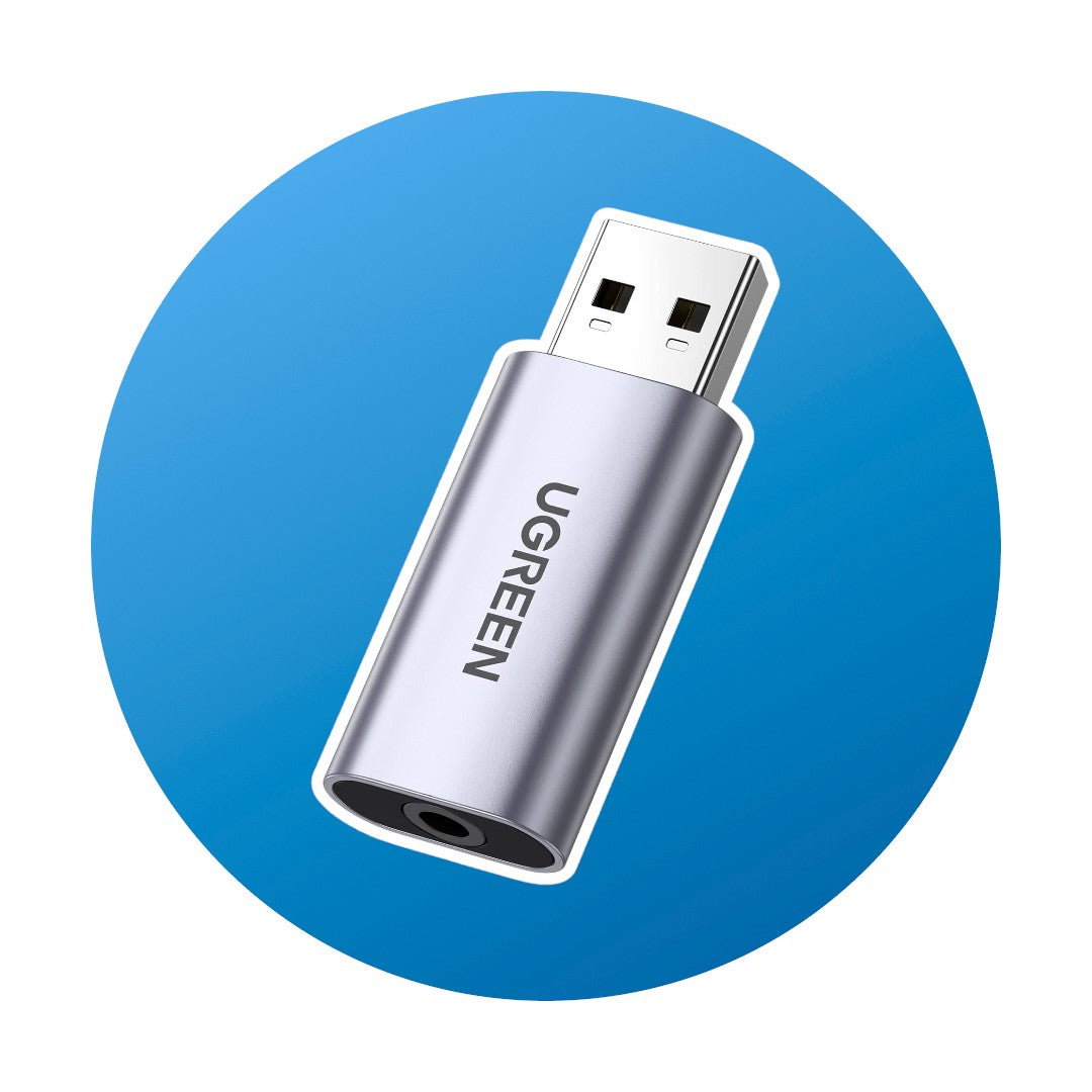 Ugreen External Stereo Sound Adapter
