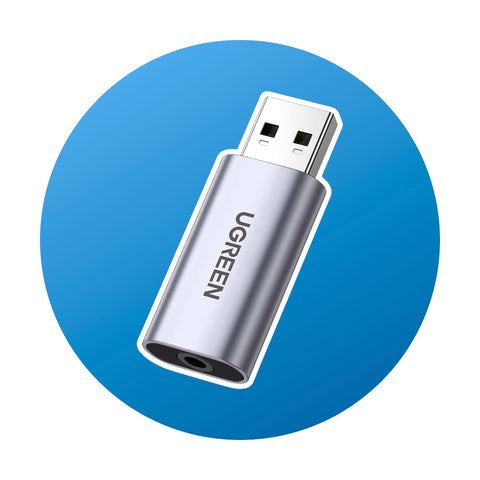 Ugreen External Stereo Sound Adapter