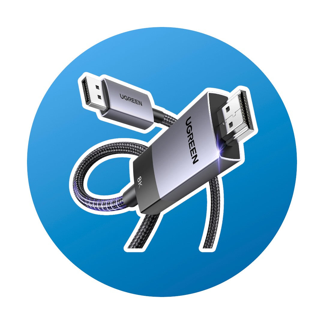 2m Ugreen 8K DP auf HDMI Kabel