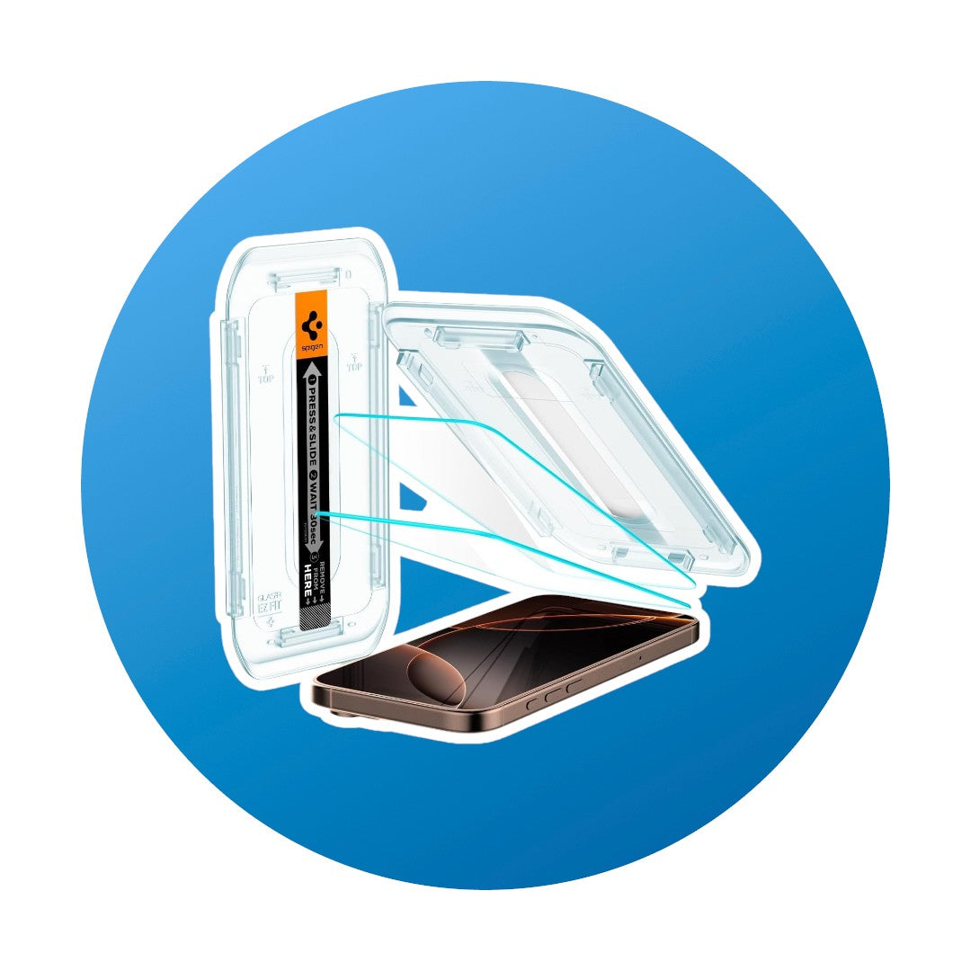 Spigen iPhone 16 Pro Max Panzerglas 2 Pack