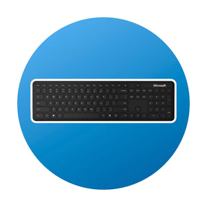 Microsoft Bluetooth Keyboard schwarz