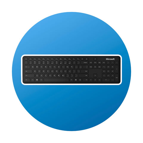 Microsoft Bluetooth Keyboard schwarz