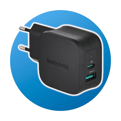 RAVPower PD 30W 2-Port Charger