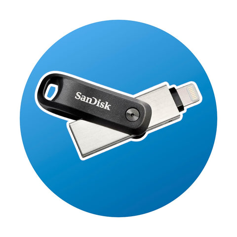 128GB SanDisk iXpand Flash Drive Go