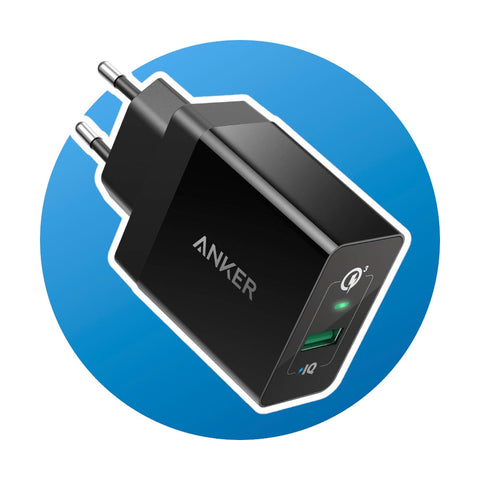 Anker PowerPort+ Quick Charge 3.0 18W USB-A